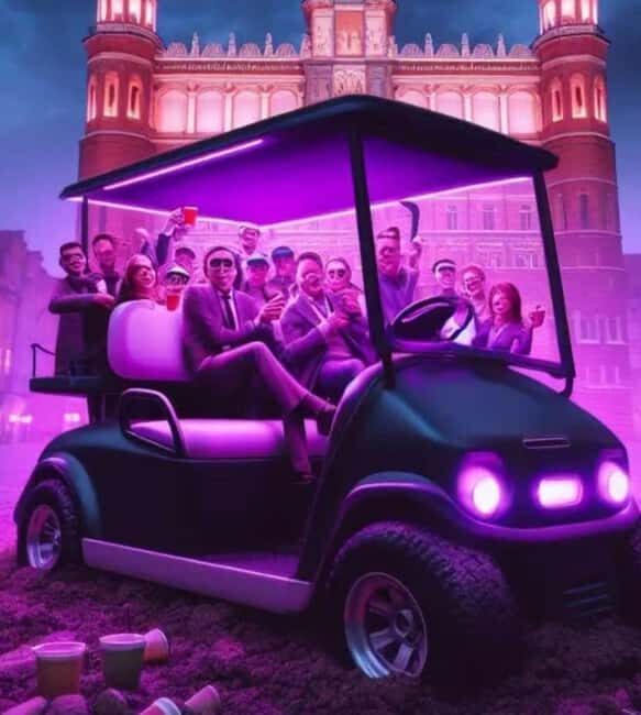 Gdansk: NO LIMIT BEER City Tour by Golf Cart/Beach Transfer - Authentic Experiences and Authentic Vibes