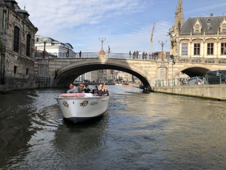Ghent: 40-Minute Historical Boat Tour of City Center - Exploring Ghent from the Water: An In-Depth Review