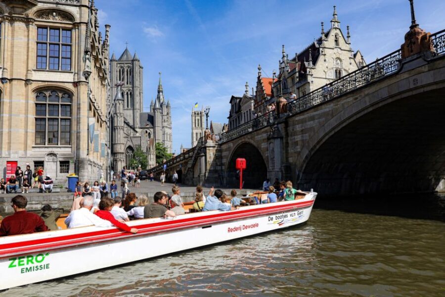 Ghent: 40 Minute Medieval Center Guided Boat Tour - A Detailed Look at the Ghent Medieval Center Boat Tour