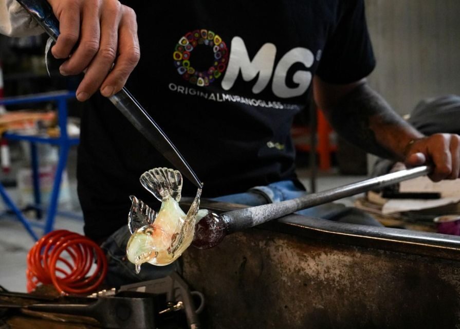 Glass Blowing Show Visit Murano Glass Factory & Showroom OMG - A Deep Dive into the Murano Glass Experience
