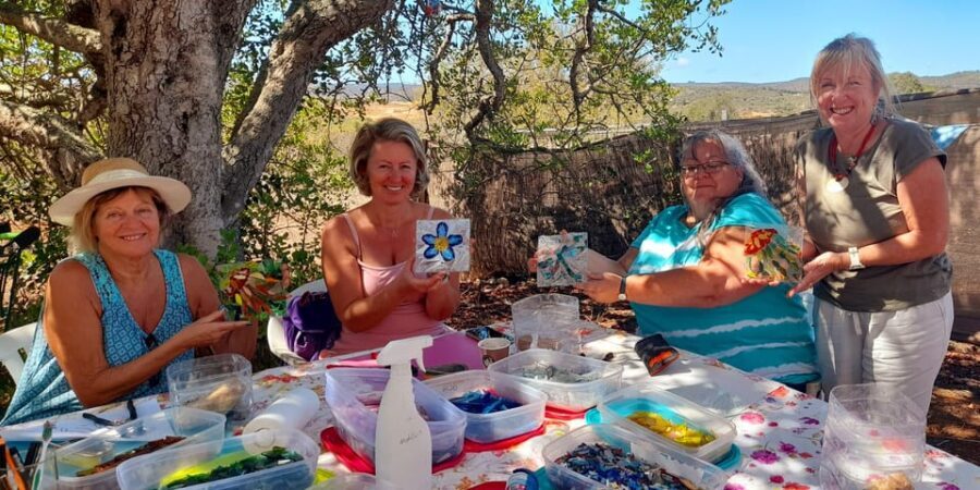 Glass on Glass Mosaic craft workshop near lagos - A Deep Dive into the Glass on Glass Mosaic Workshop