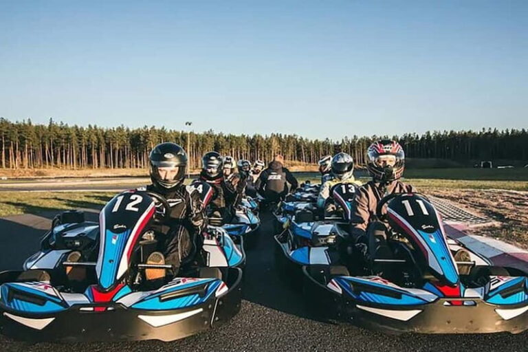 Go Kart Ride Experience in Riga Latvia - The Sum Up