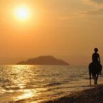 Golden Beach Sunrise: Horse Riding - The Magic of Riding Along the Sea