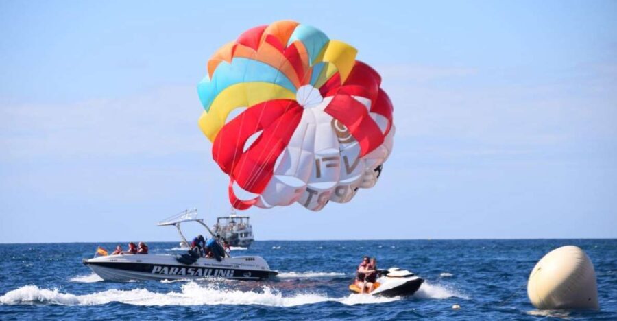 Gran Canaria: 1 to 3 Person Parasail over Anfi Beach - The Highlights of the Tour