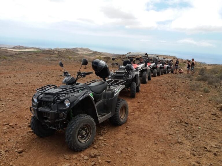 GRAN CANARIA: ATV QUAD TOUR *DOUBLE 2PAX* LONG-TOUR 2,5 HR - Who Will Enjoy This Tour Most?