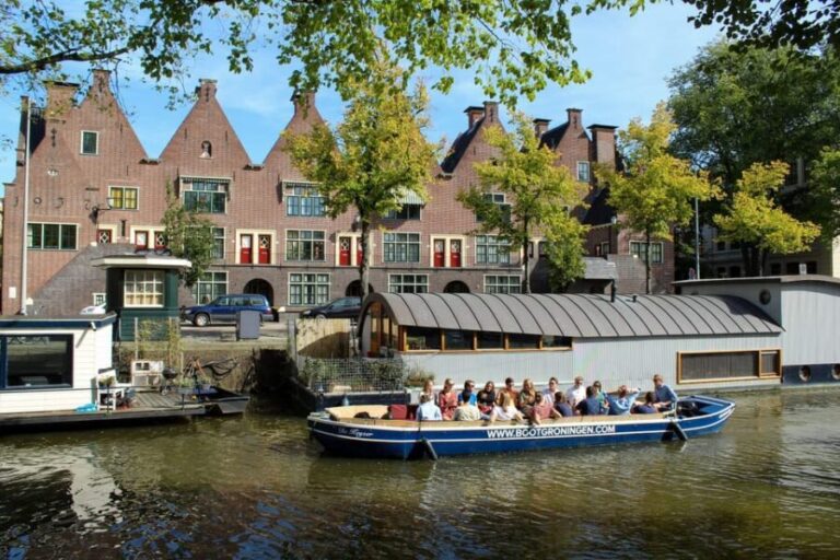 Groningen: Open Boat City Canal Cruise - A Detailed Look at the Itinerary