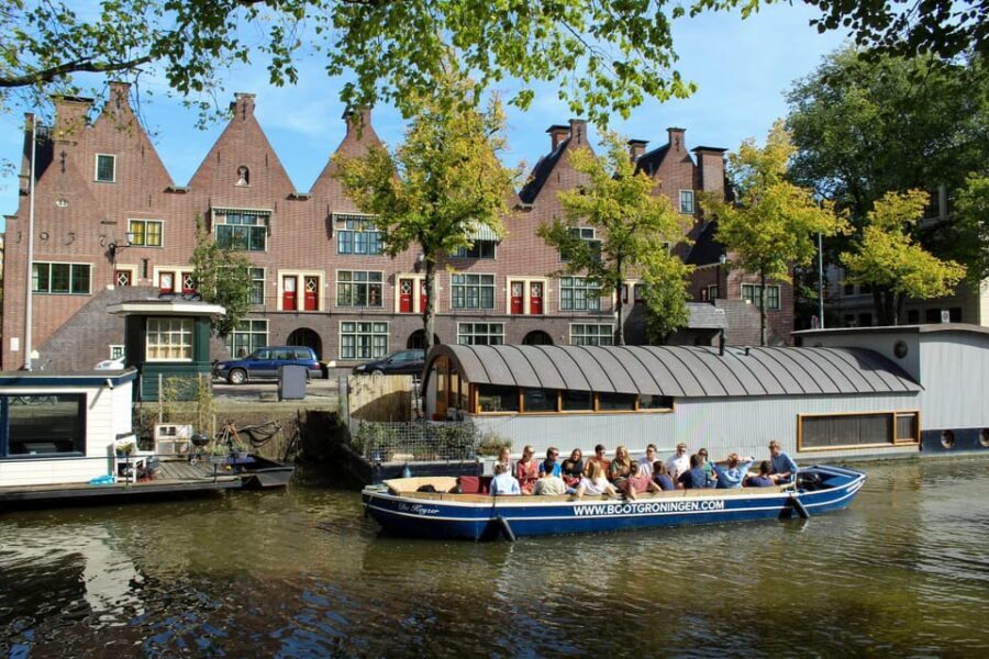 Groningen: Open Boat City Canal Cruise - A Detailed Look at the Itinerary