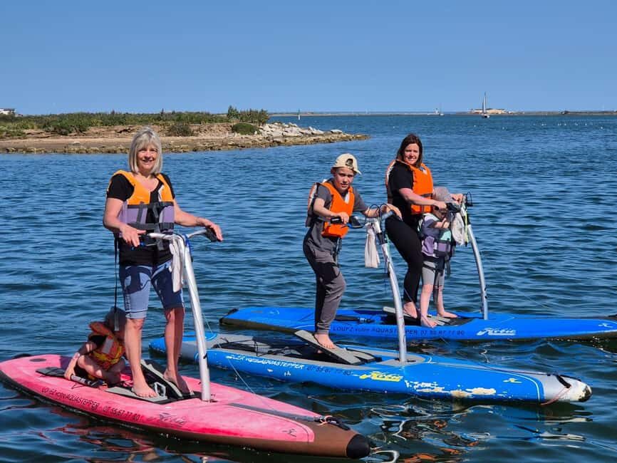 Gruissan: aquastepper rental (a mix of paddleboarding and stepper) - The Value of the Experience
