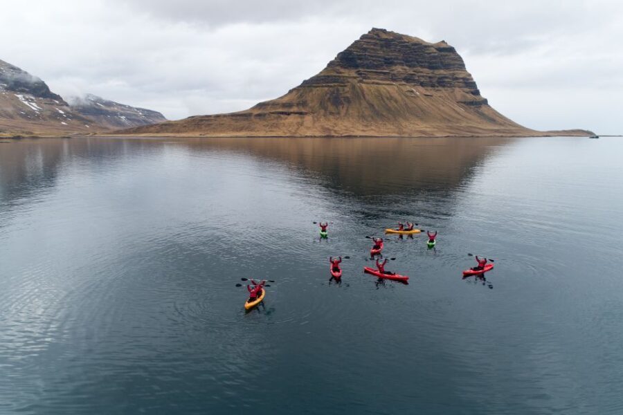 Grundarfjörður: Mt. Kirkjufell Daytime Kayaking Adventure - The Itinerary in Detail