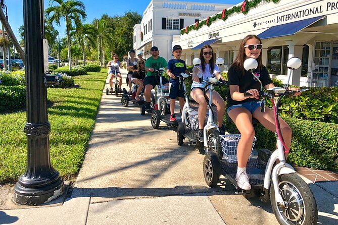 Guided Electric Trike Tour - Downtown Naples Florida - The Sum Up