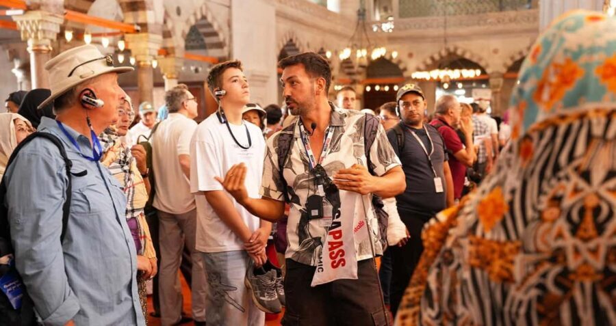 Hagia Sophia, Blue Mosque Tour & Ticket + Optional Basilica - Blue Mosque (Approx. 60 Minutes)