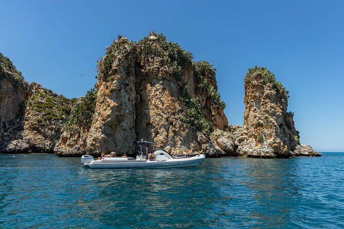 Half day by boat from San Vito to Riserva Zingaro Scopello - The Sum Up