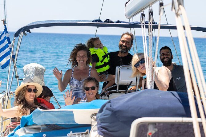 Half day cruise between the Turquoise Shades with Paros Sail - A Deep Dive into the Paros Sail Experience