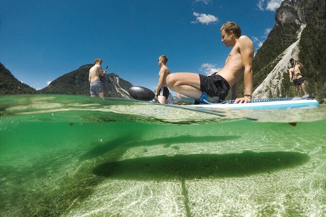 Half Day Stand-up Paddle Boarding (SUP) trip on Lake Predil - The Paddleboarding Experience