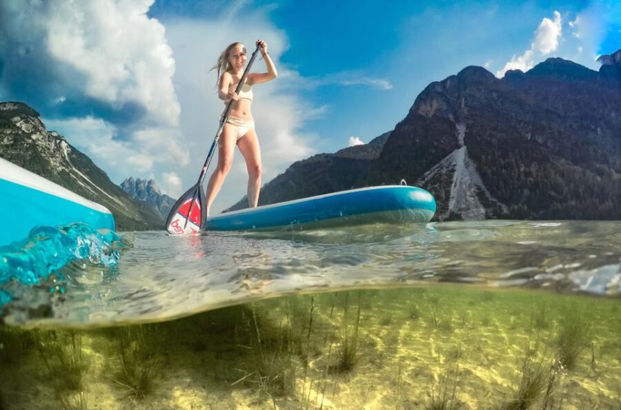 Half Day Stand-up Paddle Boarding (SUP) trip on Lake Predil - An In-Depth Look at the Paddleboarding Experience
