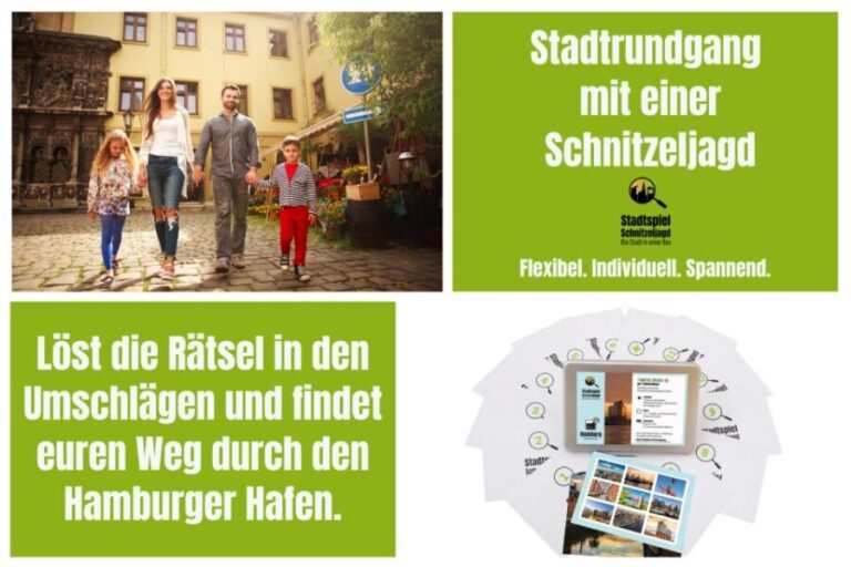 Hamburg: Scavenger Hunt Self-Guided Tour for Children - What to Expect During the Tour