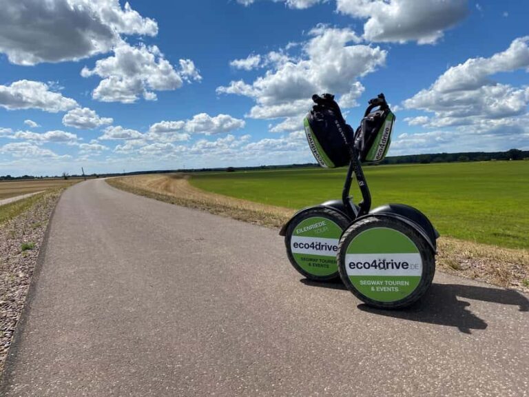 Hamelin: Private Segway fun tour of the Weser old town Klüth  3 hours of pure riding fun - Scenic Highlights and Practical Details