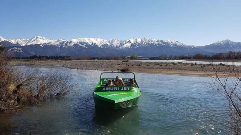 Hanmer Springs: River Jet Boat Ride - Key Points