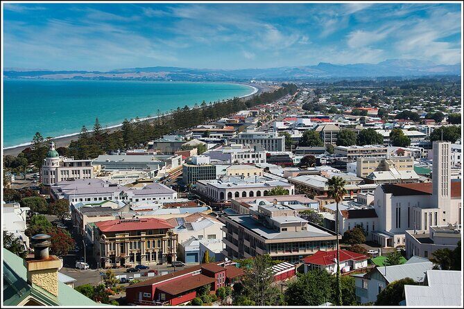 Hawke's Bay/Napier sight seeing,Temata peak, - Savoring Local Flavors at a Historic Winery