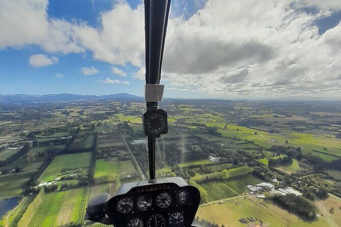 Helicopter trial Flight. Have a go at being the pilot - The View and Scenery