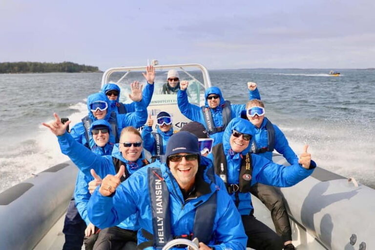 Helsinki: Private RIB Boat Cruise with Snacks and Drinks - What’s Included and Practical Details
