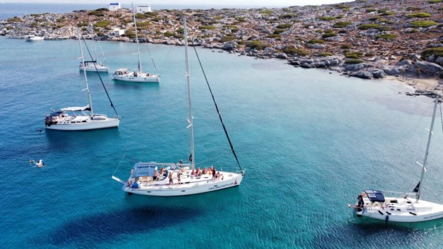 Heraklion: Sailboat Cruise to Dia Island with Drinks & Lunch - The Itinerary in Detail