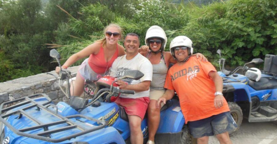 Hersonisos - Malia :off-road quad safari with transfer+Lunch - What to Expect: Riding, Exploring, Tasting, and Relaxing