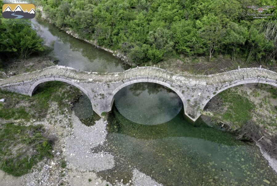 Hiking at the Stone bridges & traditional villages of Zagori - Plakida (Kalogeriko) Bridge: The Iconic Triple Arched Wonder