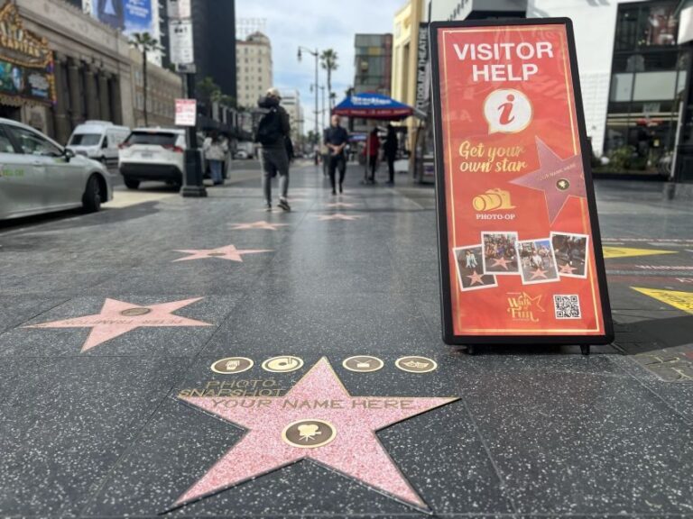Hollywood: Make Your Own Star Walk of Fame Photo Experience - In-Depth Review of the Hollywood Make Your Own Star Experience