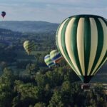 Hot air balloon over the hills of Pienza, Montalcino and Val D'Orcia - A Detailed Look at the Hot Air Balloon Experience