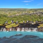 Hraunfossar, Barnafoss+Hvamsvik hot spring Private tour - FAQs