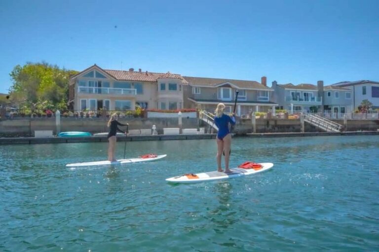 Huntington Harbour Stand-Up Paddleboard Tour - Exploring Huntington Harbour on a Paddleboard
