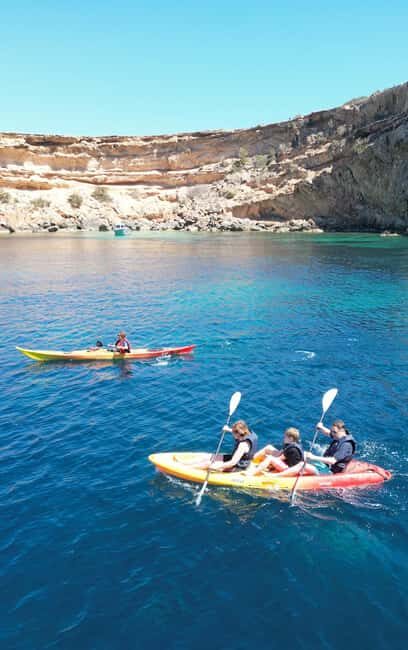 Ibiza: Kayak & Snorkel in Sea Caves and Crystal Waters - The Experience with Guides and Equipment
