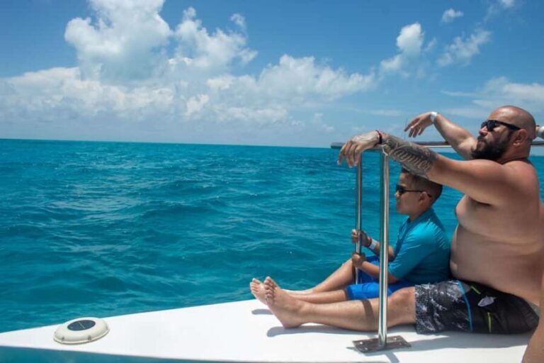 Isla Mujeres Catamaran, Snorkel & Buffet Lunch - Snorkeling at a Vibrant Coral Reef