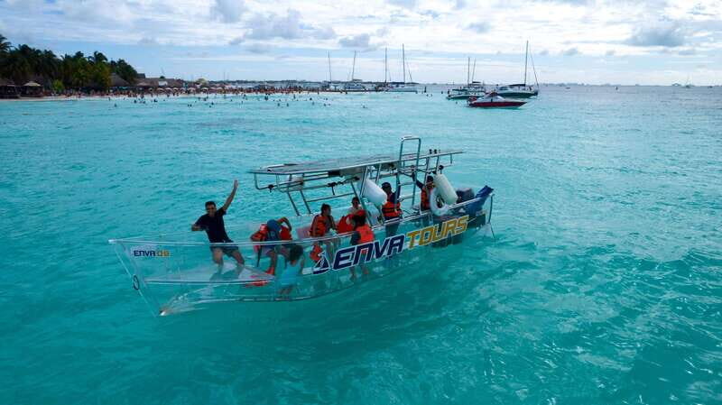 Isla Mujeres: Excursion Crystal Boat Tour at the Caribbean - Practical Details & What to Expect