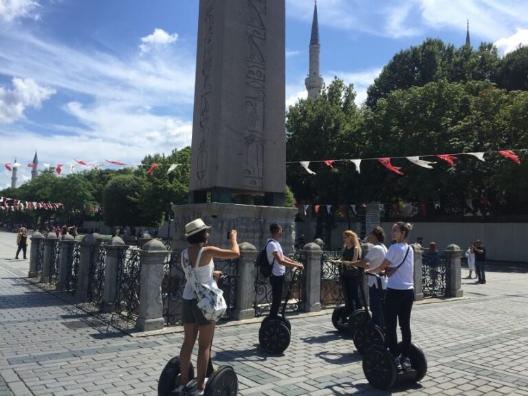 Istanbul: 3-Hour Segway Tour - Park Break and Roman Art