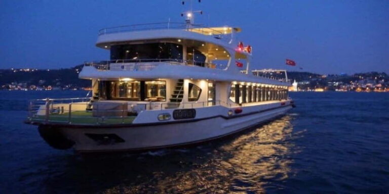 Istanbul: Bosphorus Dinner Cruise Includes Transfer & Drinks - The Experience in Detail
