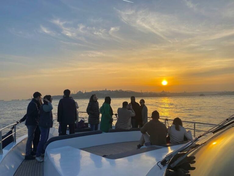 Istanbul: Bosphorus Sunset Yacht Cruise with Live Guide - The Sum Up