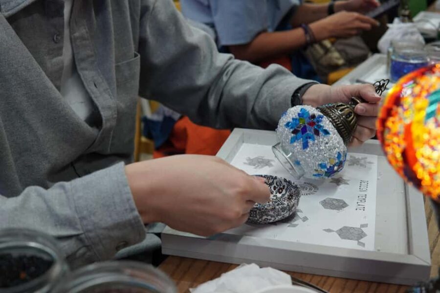 Istanbul: Mosaic Lamp Workshop in a Stylish Galata Atelier - An In-Depth Look at the Istanbul Mosaic Lamp Workshop