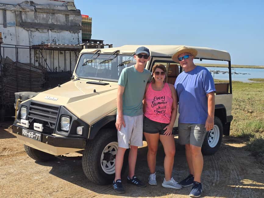 Jeep Tour - Fuzeta, Olhão & Mud and Salt Bath - Authentic Cultural Encounters and Scenic Beauty