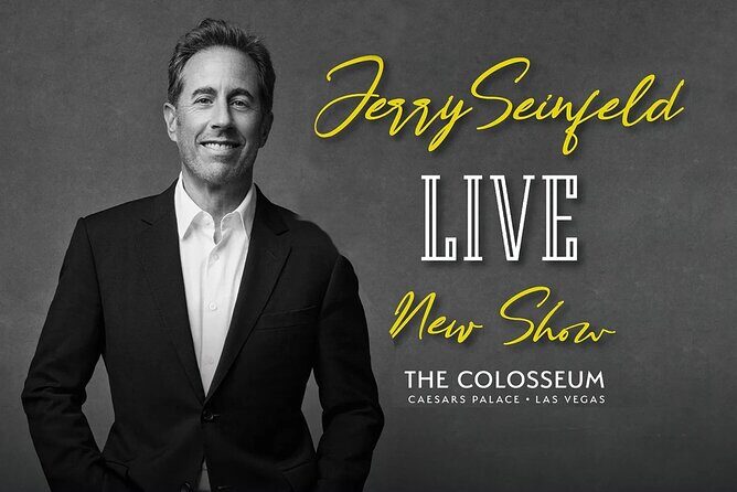 Jerry Seinfeld at the Colosseum at Caesars Palace Ticket - The Heart of the Experience: A Comedian’s Journey and Venue