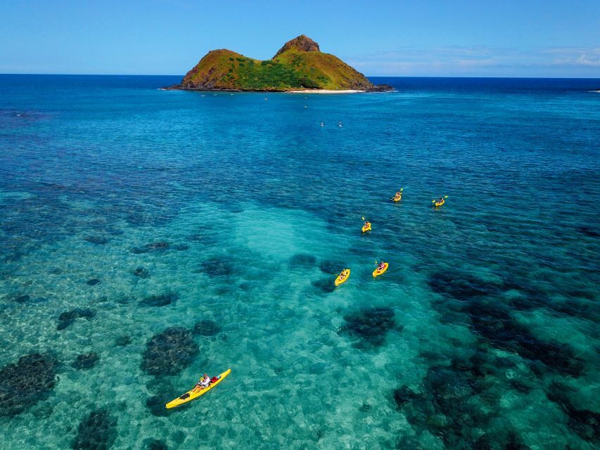 Kailua: Mokulua Islands Guided Kayak and Snorkeling Tour