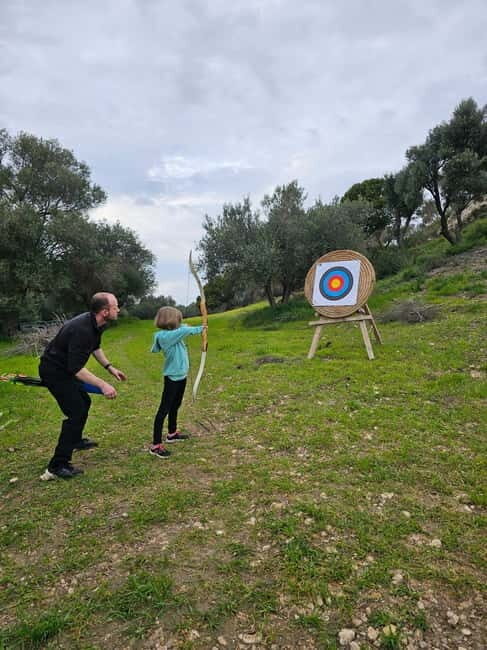 Katakolo: Archery Experience next to a Medieval Castle! - The Experience: Archery with a Medieval Twist