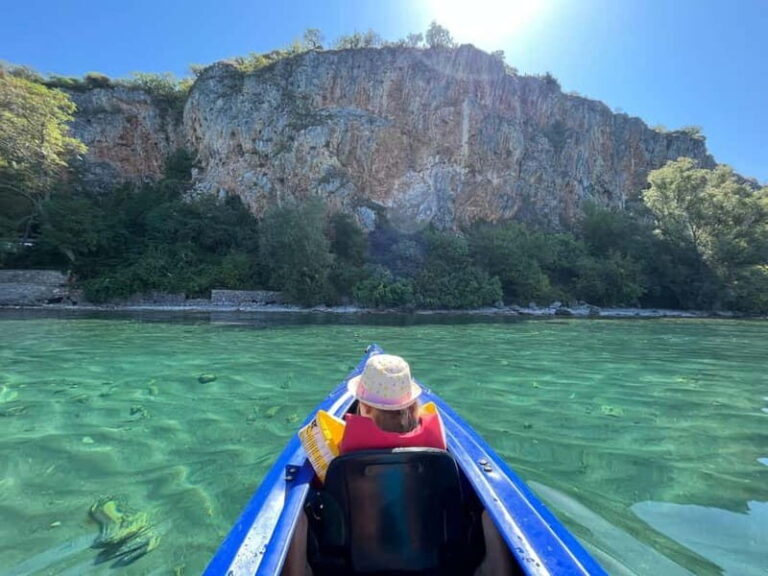 Kayaking Lake Ohrid with BBQ, from Ohrid. - A Deep Dive into the Lake Ohrid Kayaking Tour