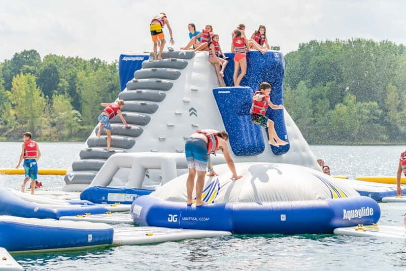 Kent: Aqua Park Inflatable Water Course Ticket for Two - Pricing and Value