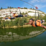 Kent: Zipline Experience - The Experience Itself: Flying Over Lakes and Cliffs