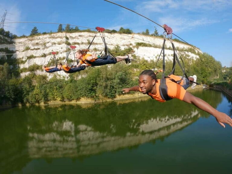 Kent: Zipline Experience - The Experience Itself: Flying Over Lakes and Cliffs