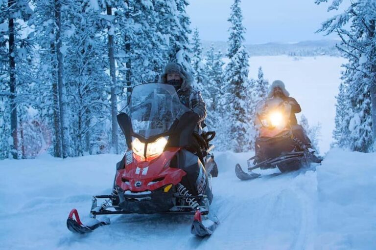 Kiruna: Overnight Snowmobile Tour with Dinner and Sauna - FAQs