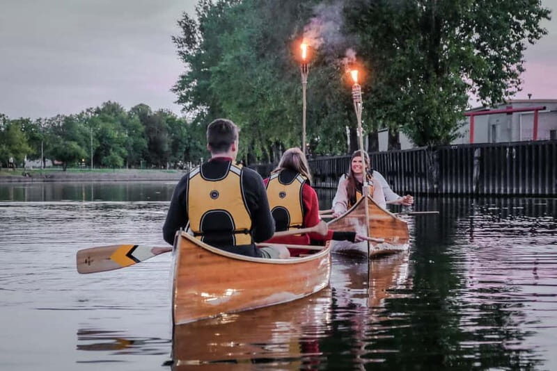 Klaipeda: Evening Guided Tour by Wooden Canoe - What’s Included and What’s Not