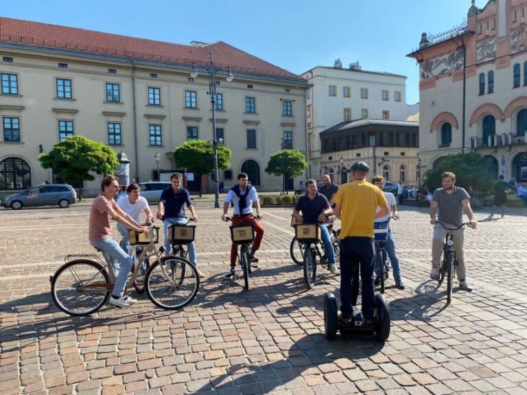 Krakow: 2h Kazimierz (Jewish Quarter) Bike Tour - The Experience in Detail